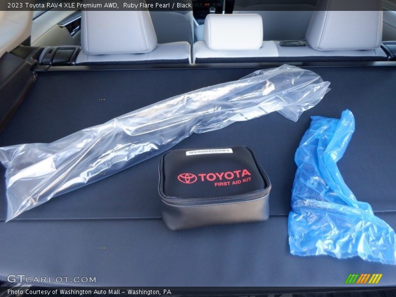 Ruby Flare Pearl / Black 2023 Toyota RAV4 XLE Premium AWD