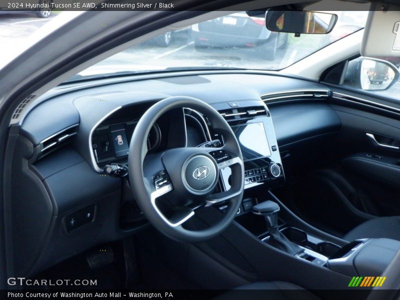 Shimmering Silver / Black 2024 Hyundai Tucson SE AWD
