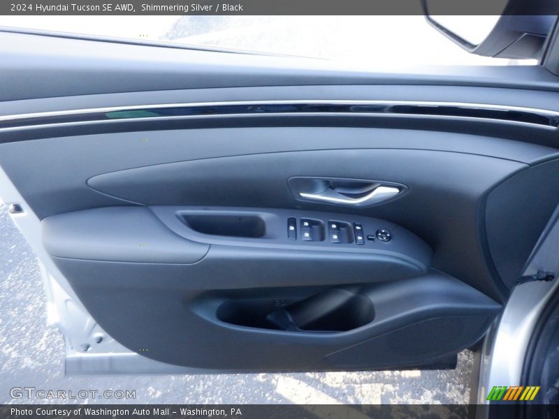 Shimmering Silver / Black 2024 Hyundai Tucson SE AWD