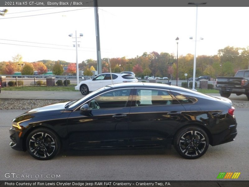 Ebony Black / Black 2021 Kia K5 GT-Line