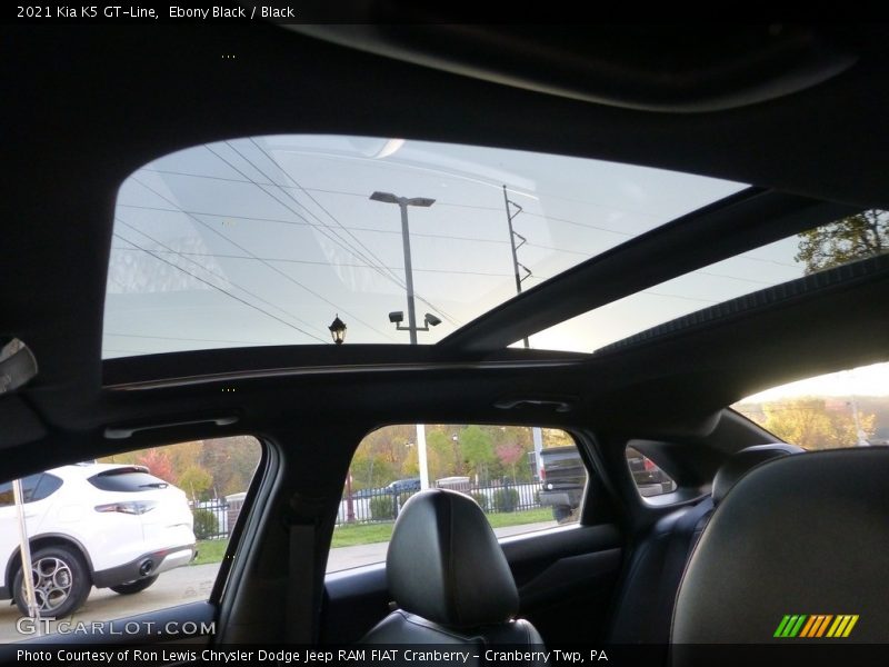 Sunroof of 2021 K5 GT-Line