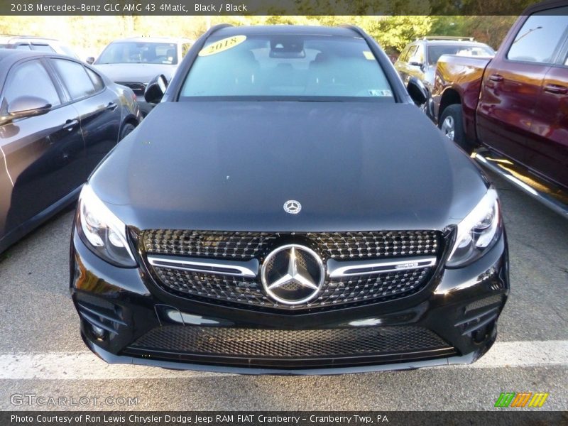 Black / Black 2018 Mercedes-Benz GLC AMG 43 4Matic