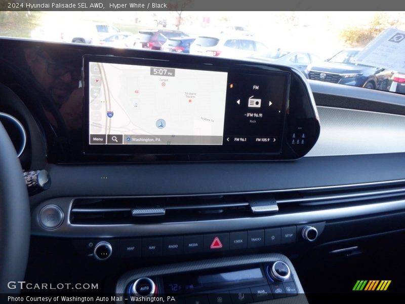 Navigation of 2024 Palisade SEL AWD