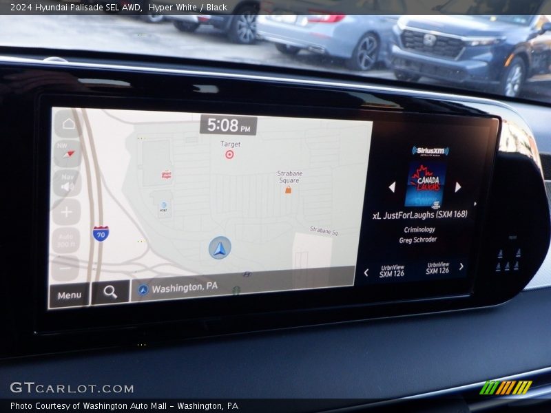 Navigation of 2024 Palisade SEL AWD