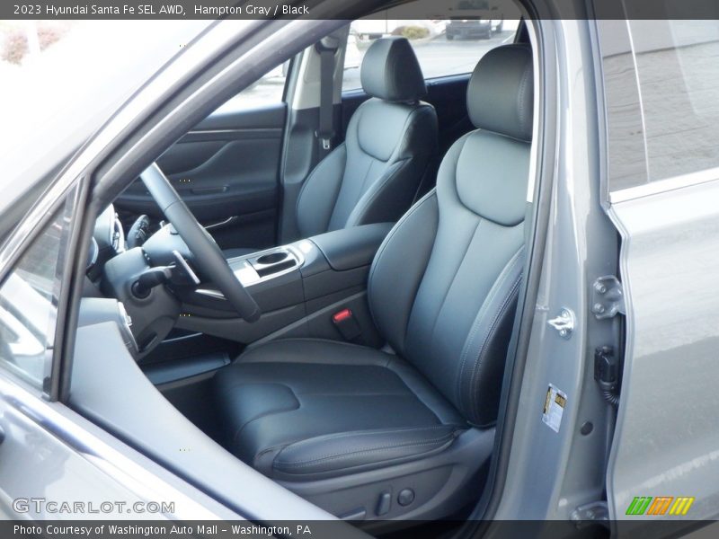 Hampton Gray / Black 2023 Hyundai Santa Fe SEL AWD