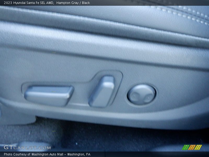 Hampton Gray / Black 2023 Hyundai Santa Fe SEL AWD