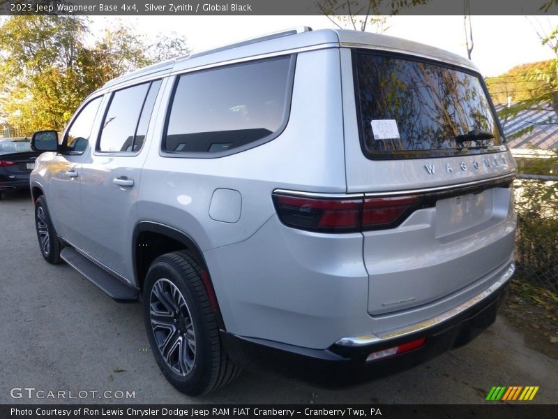 Silver Zynith / Global Black 2023 Jeep Wagoneer Base 4x4