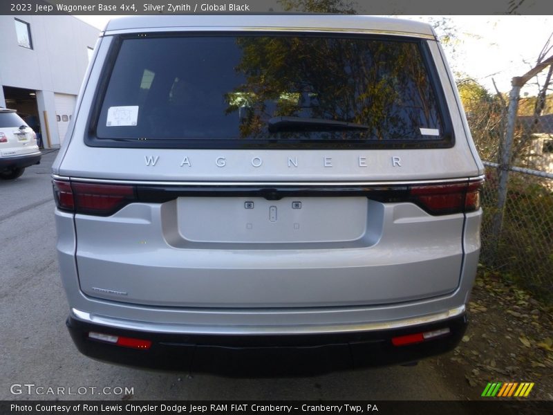 Silver Zynith / Global Black 2023 Jeep Wagoneer Base 4x4