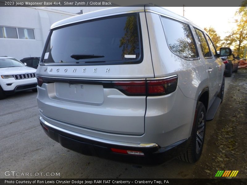 Silver Zynith / Global Black 2023 Jeep Wagoneer Base 4x4