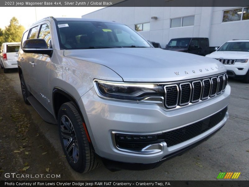 Silver Zynith / Global Black 2023 Jeep Wagoneer Base 4x4