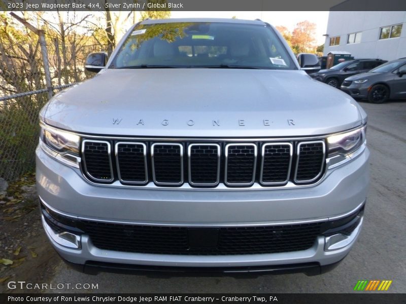 Silver Zynith / Global Black 2023 Jeep Wagoneer Base 4x4