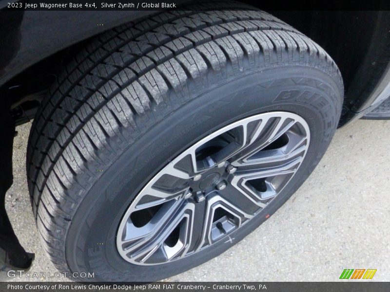 Silver Zynith / Global Black 2023 Jeep Wagoneer Base 4x4