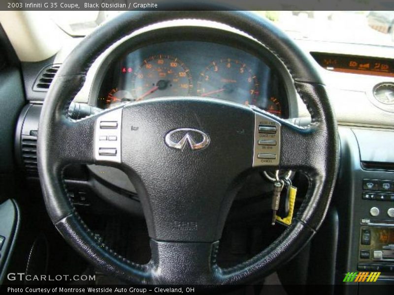 Black Obsidian / Graphite 2003 Infiniti G 35 Coupe