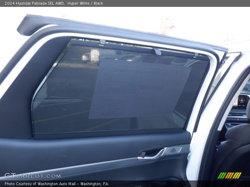 Hyper White / Black 2024 Hyundai Palisade SEL AWD