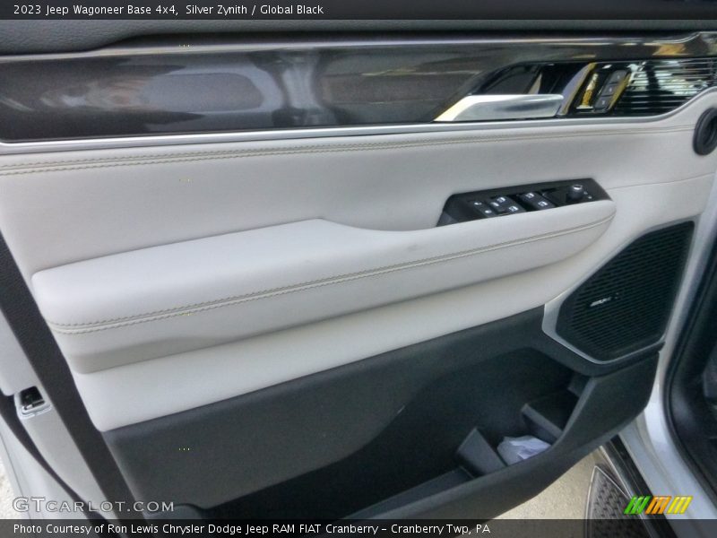 Silver Zynith / Global Black 2023 Jeep Wagoneer Base 4x4