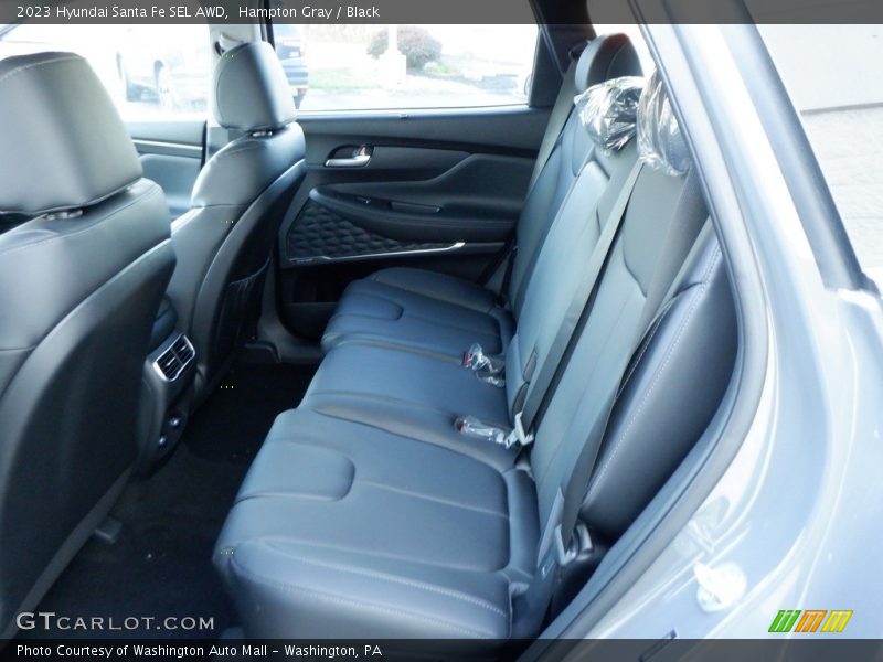 Hampton Gray / Black 2023 Hyundai Santa Fe SEL AWD