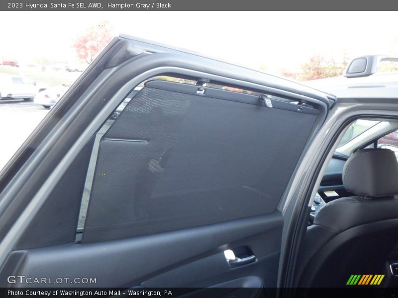 Hampton Gray / Black 2023 Hyundai Santa Fe SEL AWD