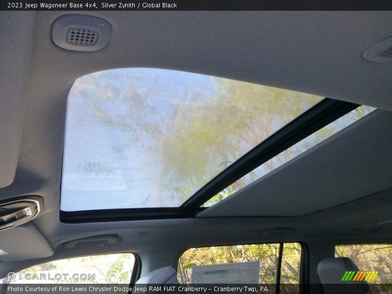 Silver Zynith / Global Black 2023 Jeep Wagoneer Base 4x4