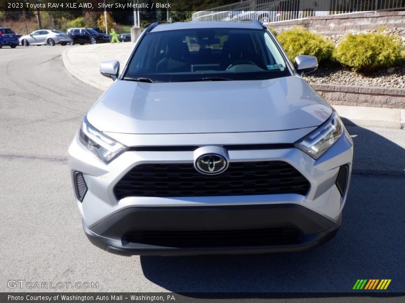 Silver Sky Metallic / Black 2023 Toyota RAV4 XLE AWD