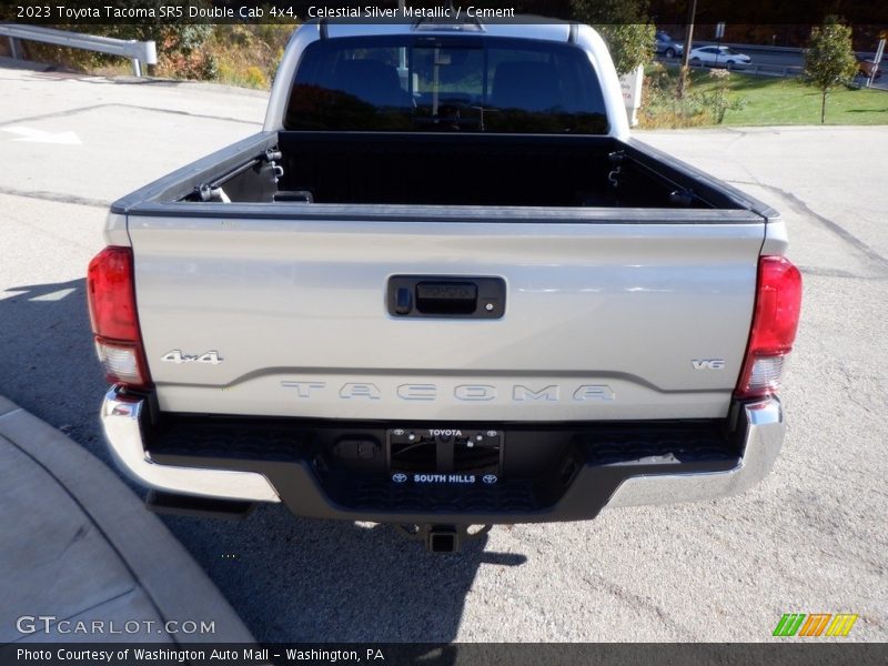 Celestial Silver Metallic / Cement 2023 Toyota Tacoma SR5 Double Cab 4x4