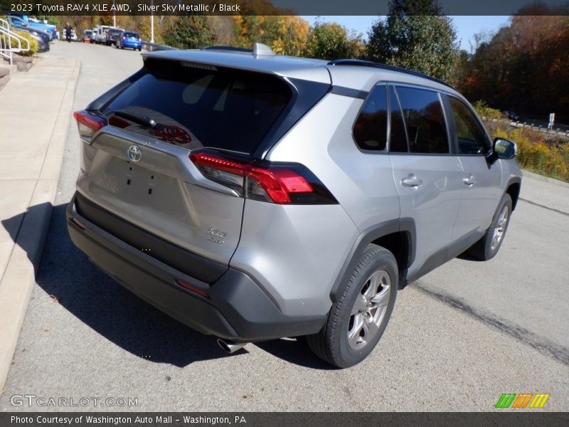 Silver Sky Metallic / Black 2023 Toyota RAV4 XLE AWD