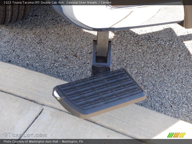 Celestial Silver Metallic / Cement 2023 Toyota Tacoma SR5 Double Cab 4x4