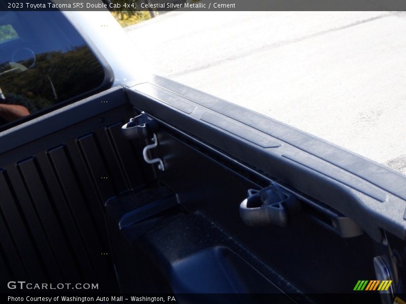 Celestial Silver Metallic / Cement 2023 Toyota Tacoma SR5 Double Cab 4x4