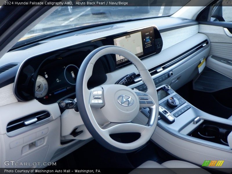 Dashboard of 2024 Palisade Calligraphy AWD