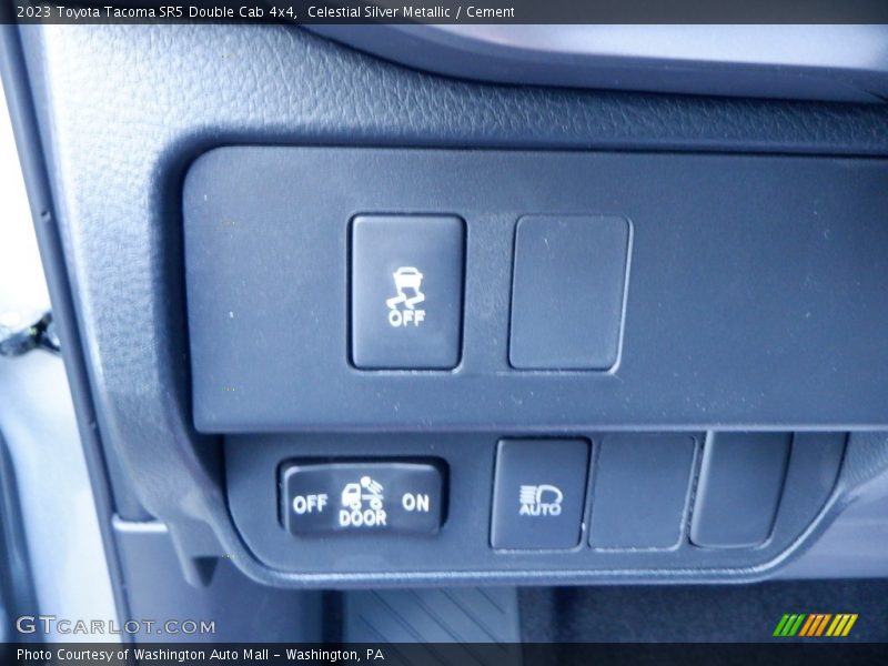 Celestial Silver Metallic / Cement 2023 Toyota Tacoma SR5 Double Cab 4x4