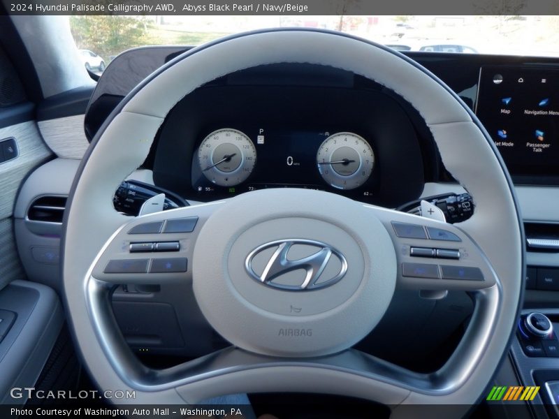  2024 Palisade Calligraphy AWD Steering Wheel