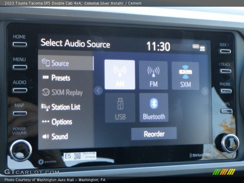 Controls of 2023 Tacoma SR5 Double Cab 4x4