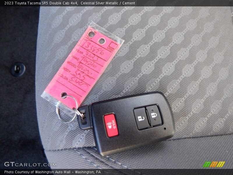 Keys of 2023 Tacoma SR5 Double Cab 4x4