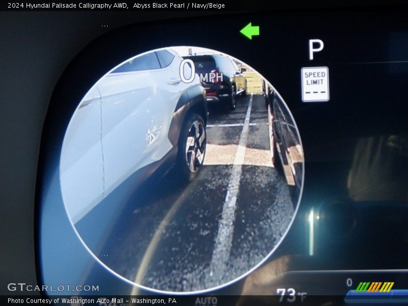Abyss Black Pearl / Navy/Beige 2024 Hyundai Palisade Calligraphy AWD