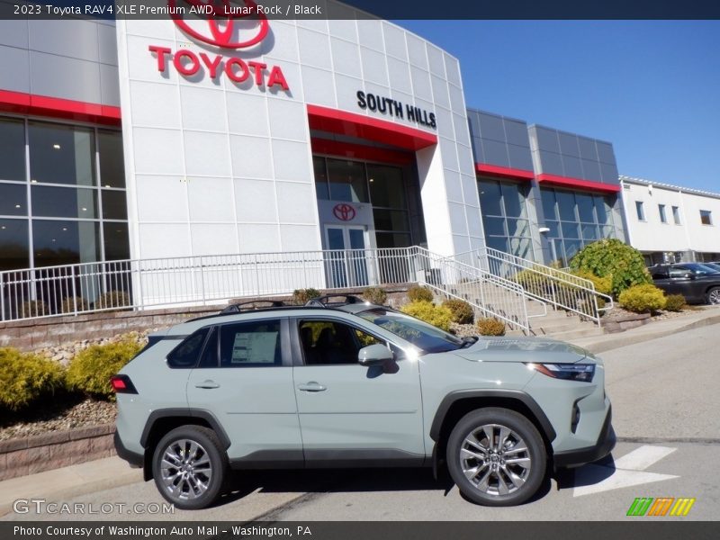 Lunar Rock / Black 2023 Toyota RAV4 XLE Premium AWD