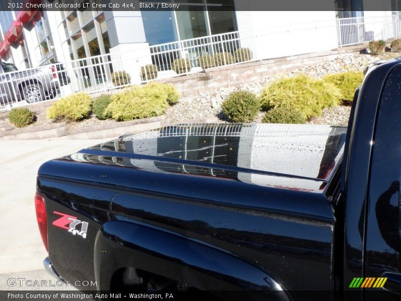 Black / Ebony 2012 Chevrolet Colorado LT Crew Cab 4x4