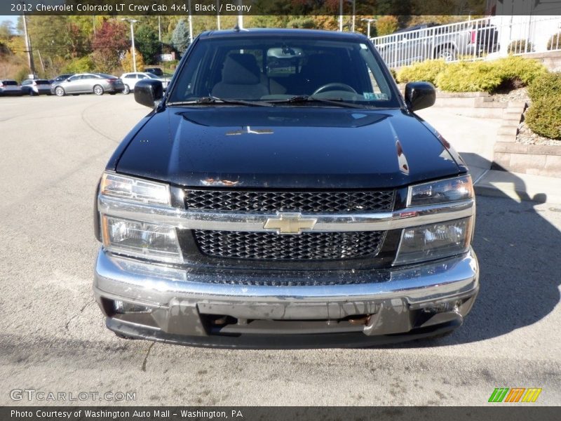 Black / Ebony 2012 Chevrolet Colorado LT Crew Cab 4x4