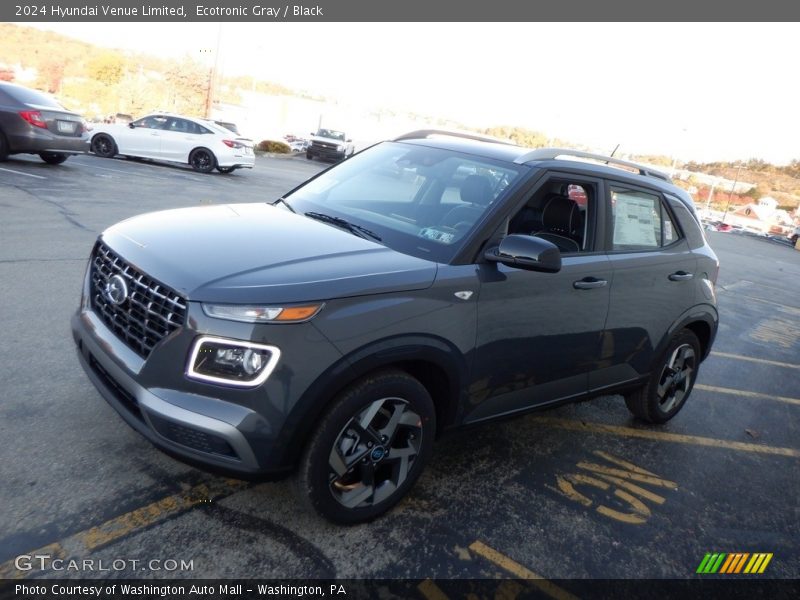Ecotronic Gray / Black 2024 Hyundai Venue Limited