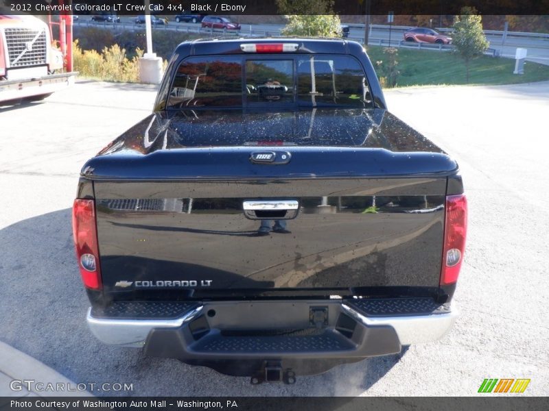 Black / Ebony 2012 Chevrolet Colorado LT Crew Cab 4x4