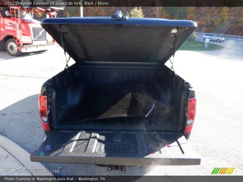Black / Ebony 2012 Chevrolet Colorado LT Crew Cab 4x4