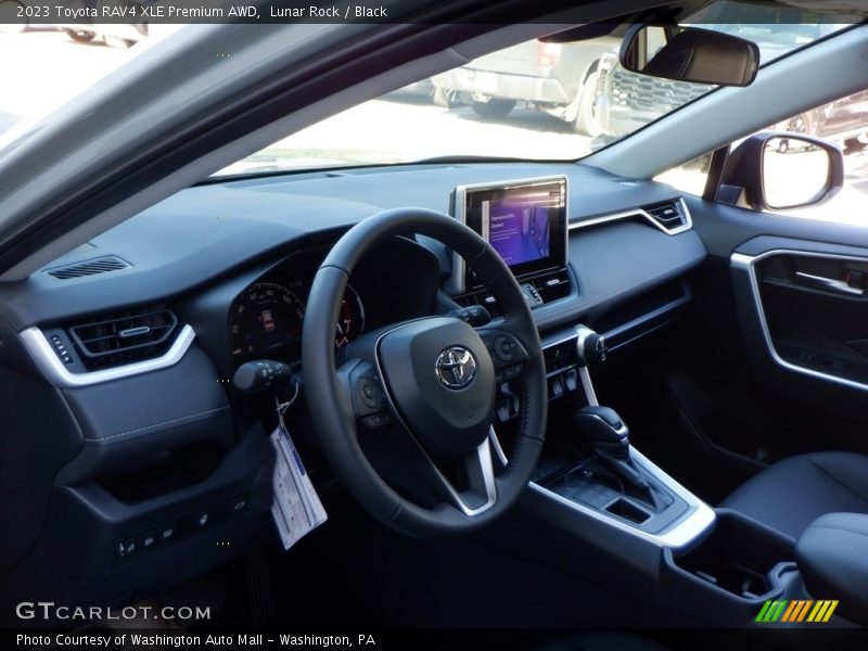 Lunar Rock / Black 2023 Toyota RAV4 XLE Premium AWD