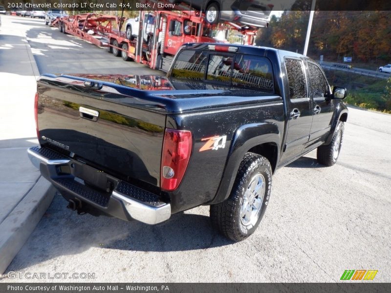 Black / Ebony 2012 Chevrolet Colorado LT Crew Cab 4x4