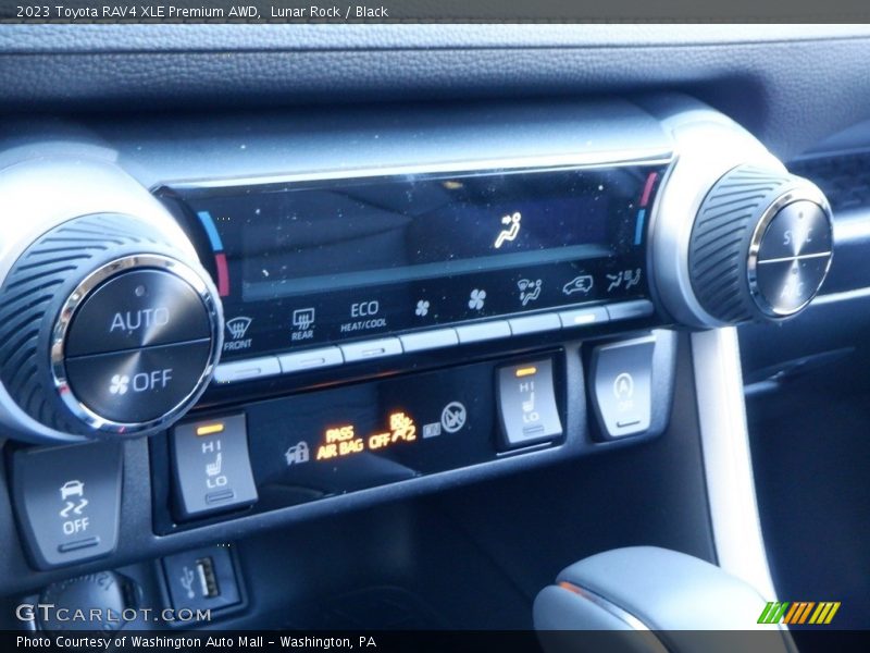 Controls of 2023 RAV4 XLE Premium AWD
