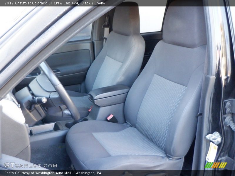 Black / Ebony 2012 Chevrolet Colorado LT Crew Cab 4x4