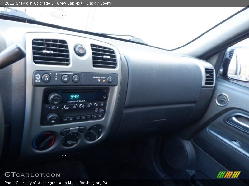 Black / Ebony 2012 Chevrolet Colorado LT Crew Cab 4x4