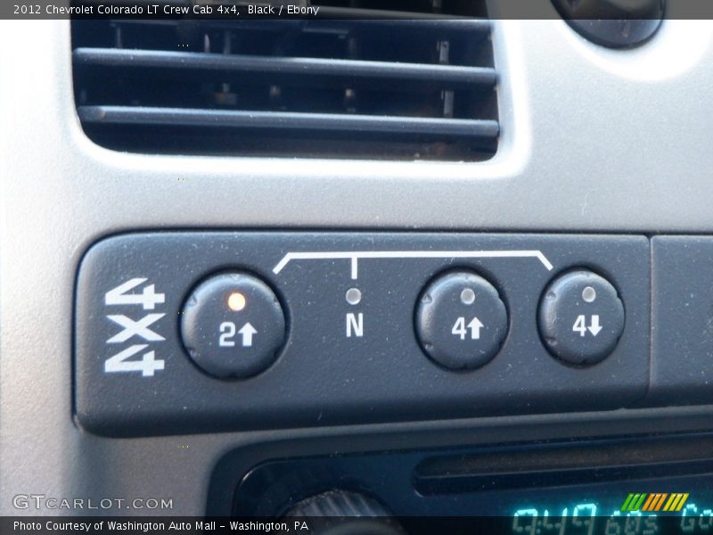 Black / Ebony 2012 Chevrolet Colorado LT Crew Cab 4x4