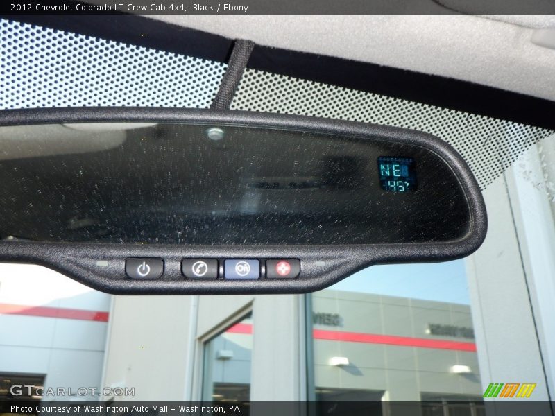 Black / Ebony 2012 Chevrolet Colorado LT Crew Cab 4x4