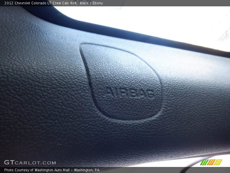 Black / Ebony 2012 Chevrolet Colorado LT Crew Cab 4x4