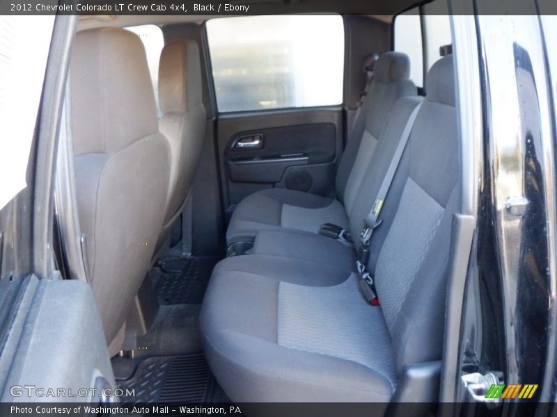 Black / Ebony 2012 Chevrolet Colorado LT Crew Cab 4x4