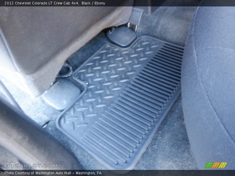 Black / Ebony 2012 Chevrolet Colorado LT Crew Cab 4x4