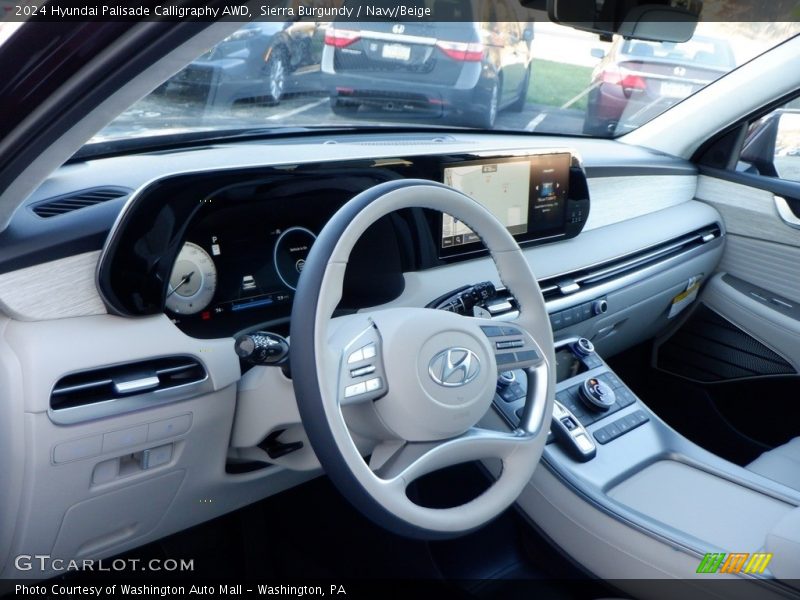 Dashboard of 2024 Palisade Calligraphy AWD